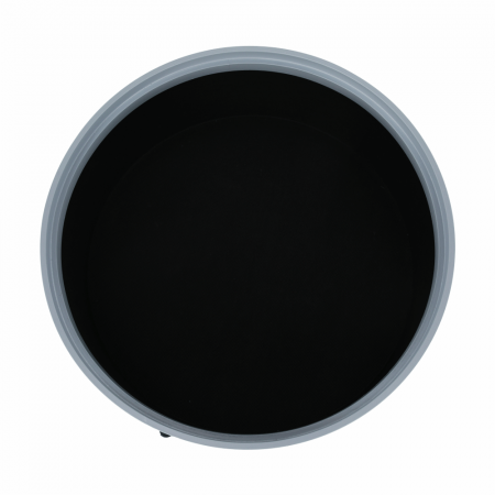 Taburet cu spaţiu de depozitare, gri/natural/negru, MOSAI [5]