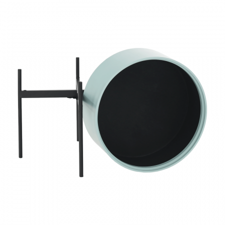 Taburet cu spaţiu de depozitare, neo mentă/natural/negru, MOSAI [13]