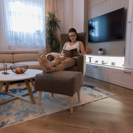 Taburet, maro/ fag, SAMY [3]