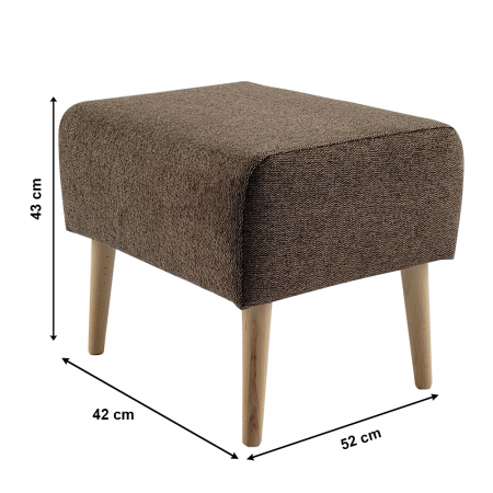 Taburet, maro/ fag, SAMY [2]