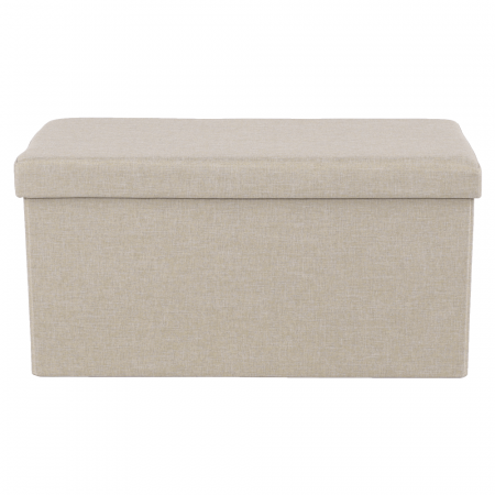 Taburet pliabil, material bej, ORELIA [10]