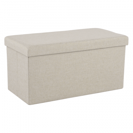 Tabureti - Taburet pliabil, material bej, ORELIA