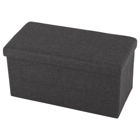 Taburet pliabil, material gri, ORELIA [5]
