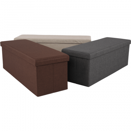 Taburet pliabil, material gri, UMINA [13]