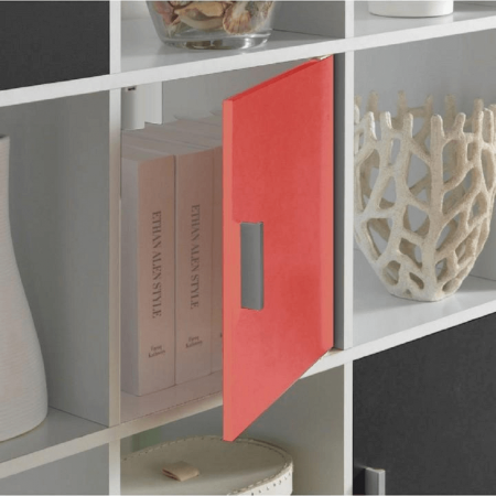 Set mobilier Living - Uşă, roşie, TOFI NEW