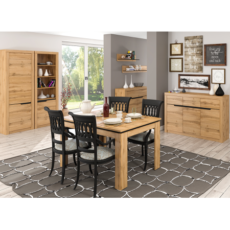 Vitrină A1, stejar wotan, dreapta, TORONTA [1]