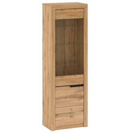 Bucatarie - Vitrină A1, stejar wotan, stânga, TORONTA