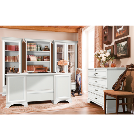 Vitrină, alb alpin, KENTAK REG1W1S [1]