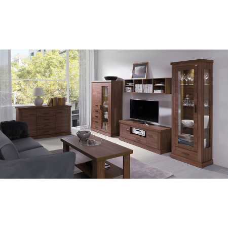 Vitrină AR3, stejar stirling, HILARD [2]