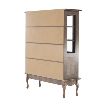 Vitrină DA5, stejar lefkas, VILAR [12]