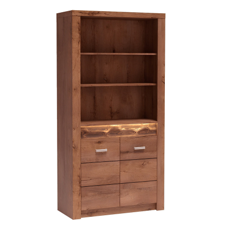 Bucatarie - Vitrină, frasin deschis, INFINITY I-05