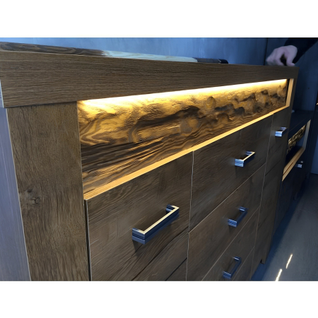 Vitrină, frasin închis, INFINITY I-03 [4]