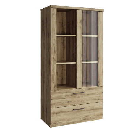 Bucatarie - Vitrină joasă 1W2S, stejar navarra, DORSI