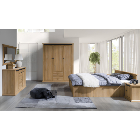 Vitrină MZ4, stejar grand, LEON [1]