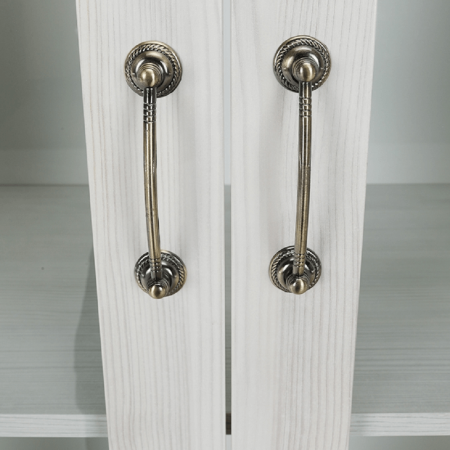 Vitrină, pin nordic/stejar sălbatic, ROYAL W4D [1]