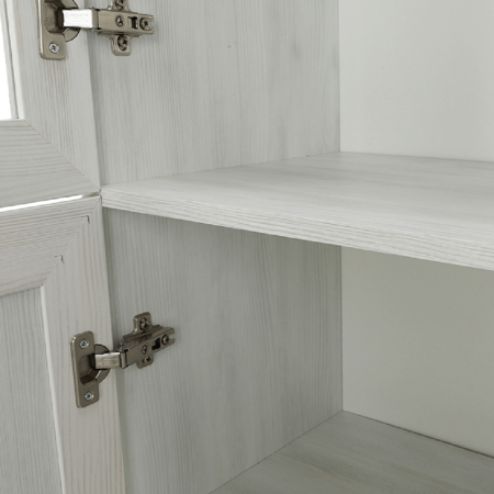 Vitrină, pin nordic/stejar sălbatic, ROYAL W4D [11]