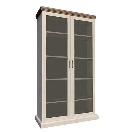 Bucatarie - Vitrină, pin nordic/stejar sălbatic, ROYAL WS