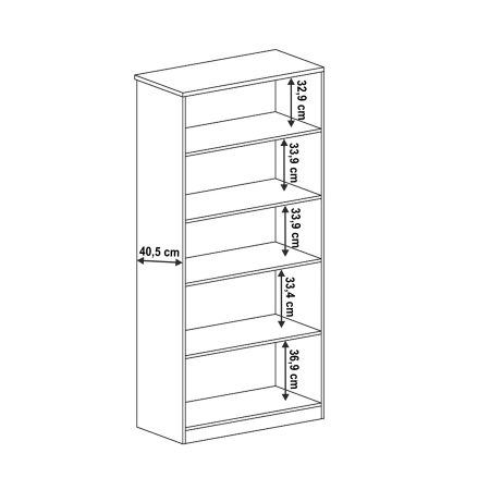 Vitrină, stejar lefkas, TEDY Typ T8 [2]