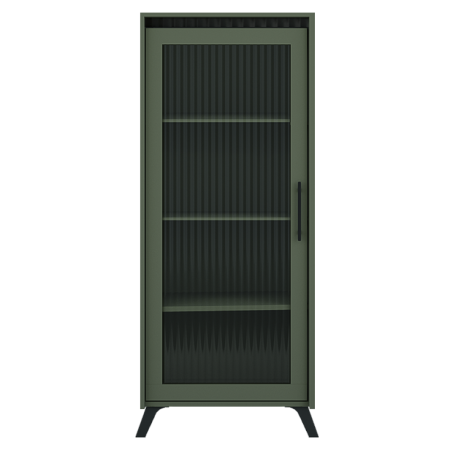 Toate Produsele - Vitrină, verde smoke/negru, LONGY REG1W