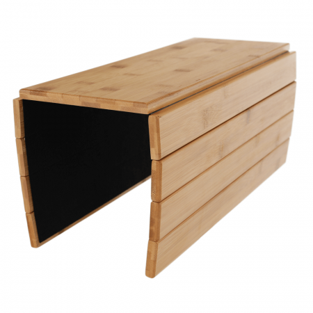 Zonă de depozitare/cotieră flexibilă canapea, bambus, natural, ALTE [14]