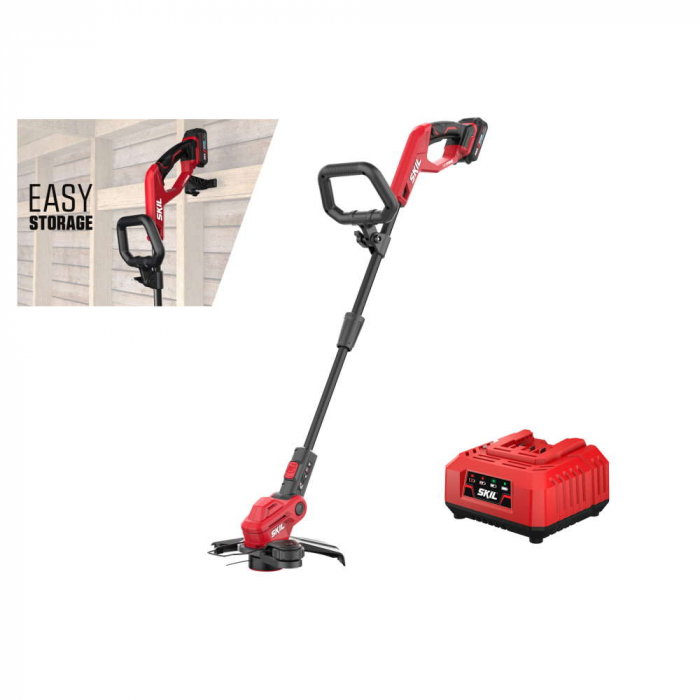 Coasa electrica SKIL 0240 AA, 20V, 6550rpm, 30cm, cu acumulator si incarcator [2]