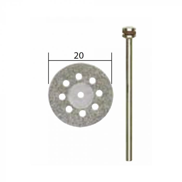Disc diamantat cu racire, 20x0.6mm, Proxxon 28844 [2]