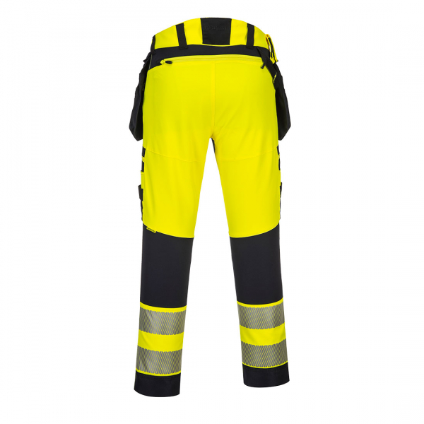 DX4 Hi -Vis Pantaloni cu buzunare detasabile DX442 [2]