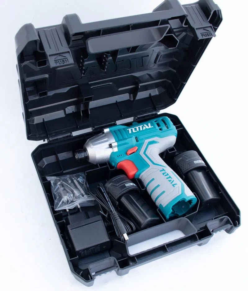 Masina de insurubat cu impact si acumulator 12V-1.5Ah Li-Ion (2 acumulatori) - Hex 1/4 [3]