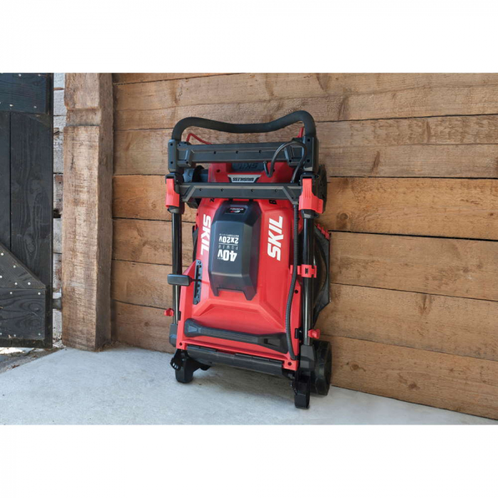 Masina de tuns iarba, SKIL 0140 BA, 43cm, Brushless, cu acumulatori si incarcator [17]