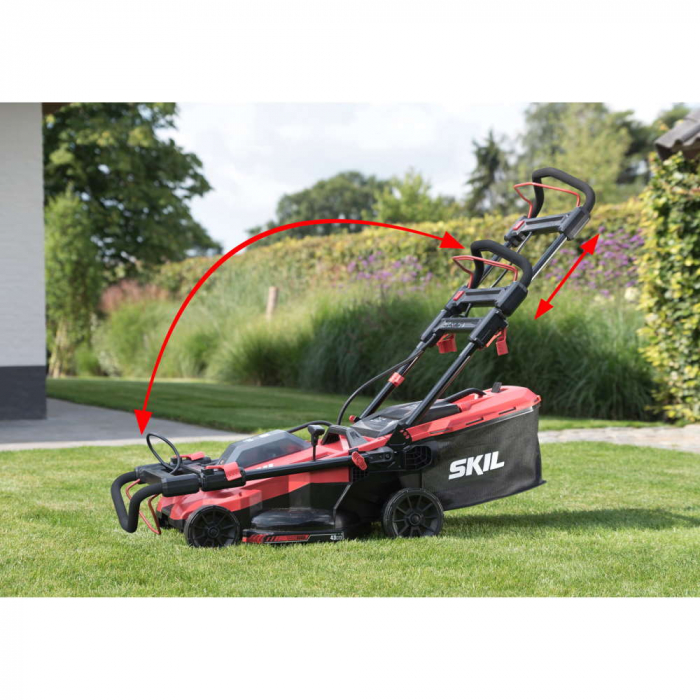 Masina de tuns iarba, SKIL 0140 BA, 43cm, Brushless, cu acumulatori si incarcator [6]