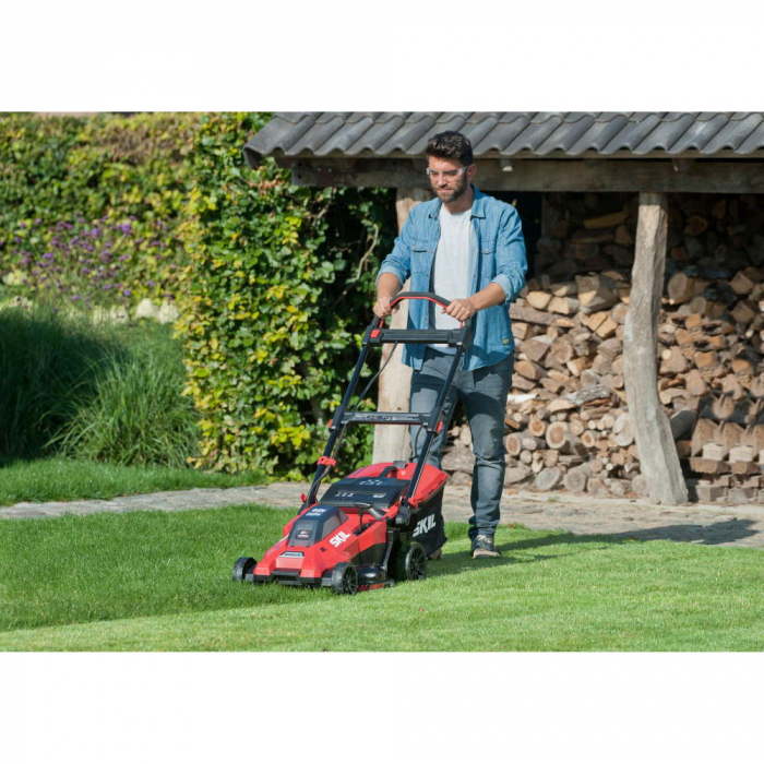 Masina de tuns iarba, SKIL 0140 BA, 43cm, Brushless, cu acumulatori si incarcator [15]