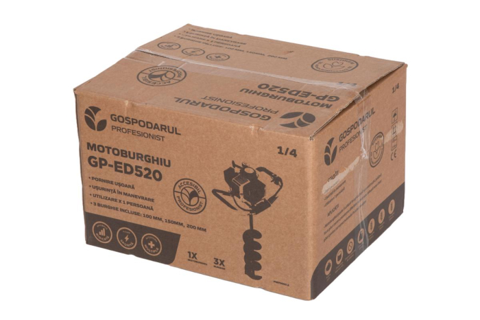 MOTOBURGHIU - GP- ED520 - 3 BURGHIE INCLUSE (100MM, 150MM, 200MM) [8]