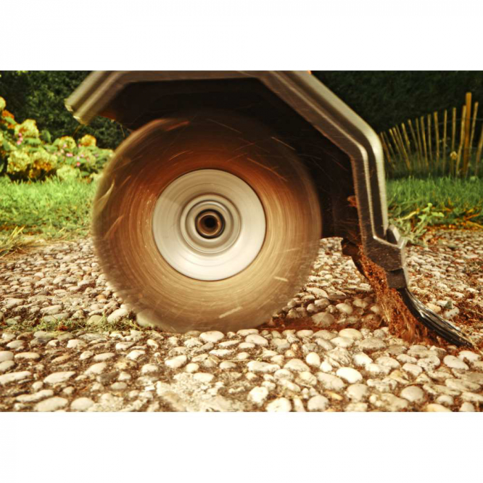Perie electrica pentru buruieni SKIL 0660 AA, viteza 1500 rpm, 93-126 cm, 1x Accu, incarcator si perie de metal [5]