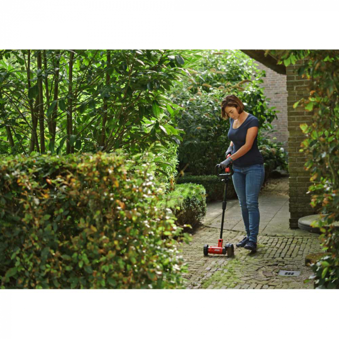 Perie electrica pentru buruieni SKIL 0660 AA, viteza 1500 rpm, 93-126 cm, 1x Accu, incarcator si perie de metal [2]