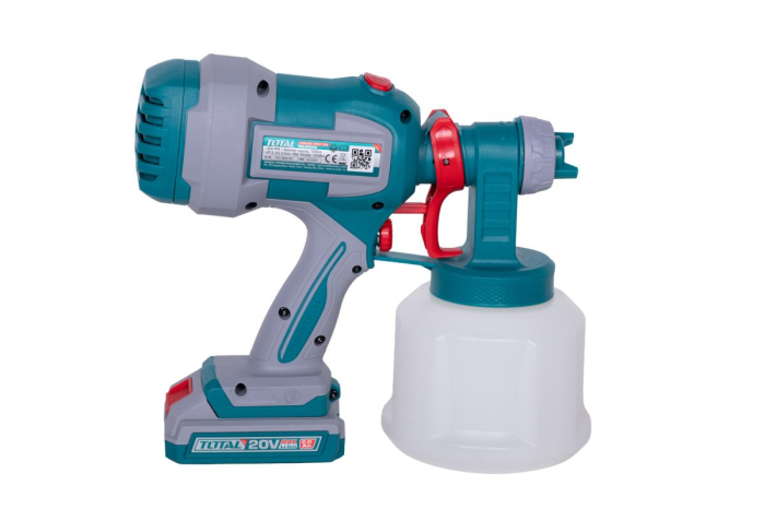 PISTOL DE VOPSIT - 1000ML - LI-ION - 20V (INCLUDE ACUMULATOR SI INCARCATOR) [4]