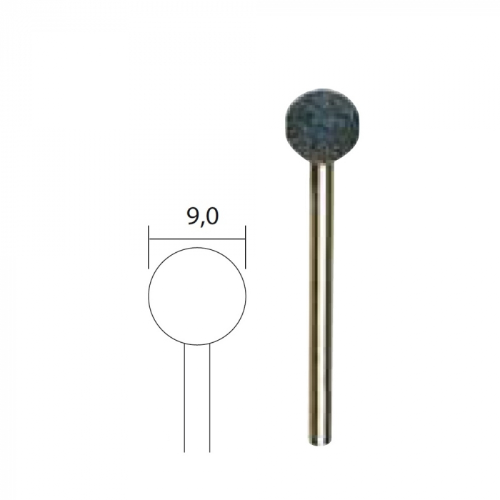 Set biax-uri sferice, din corindon 9.00mm, Proxxon 28782 [2]