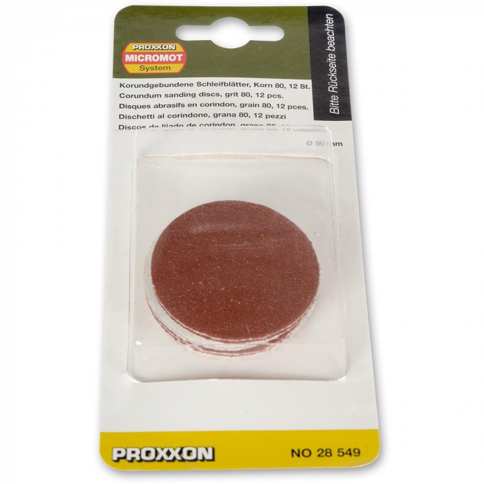 Set discuri slefuire din corindon pentru LHW, GR80, Proxxon 28549 [2]