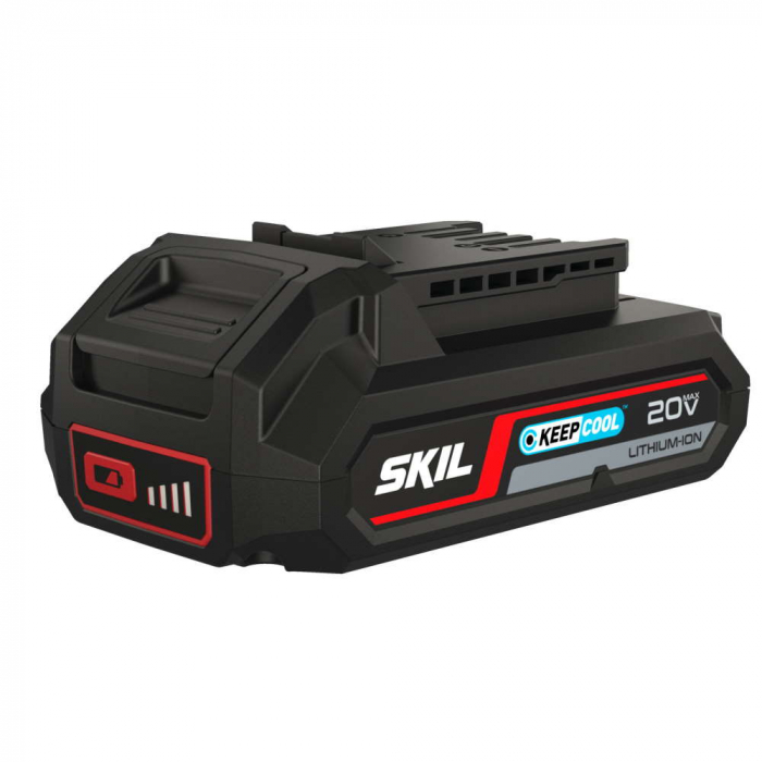 Set incarcator si acumulator SKIL BC1E3111AA, 20V Max“ (18 V) 4.0Ah „Keep Cool“ Li-Ion [2]