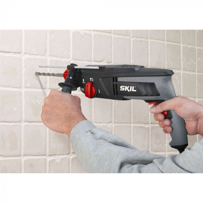 SKIL 1763 AK Ciocan rotopercutor, 1010W, 2.4 J, in geanta plastic [10]