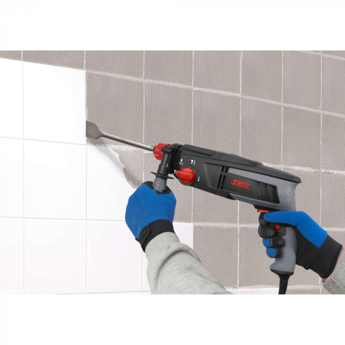 SKIL 1763 AK Ciocan rotopercutor, 1010W, 2.4 J, in geanta plastic [9]
