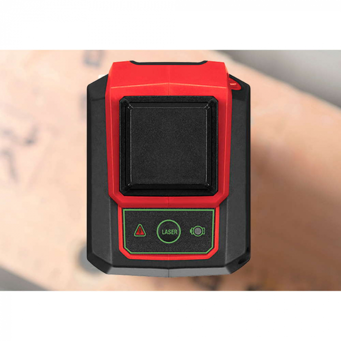 SKIL 1961 DA Nivela laser cu linie în cruce 360°, lumina verde (520 nm), accu Li-Ion, ± 0,5 mm/m, raza actiune 30m, trepied [5]