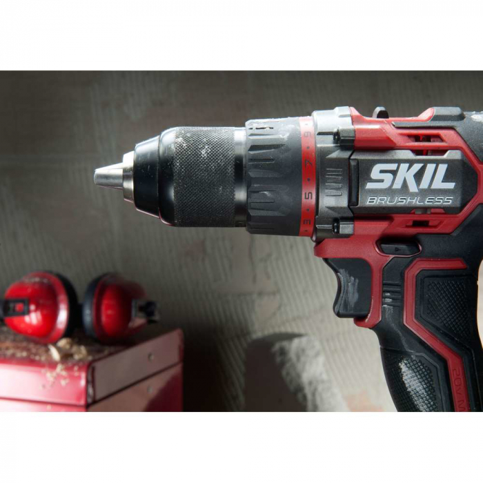 SKIL 3060 HA bormasina cu acumulator 0-420/1450 rpm, cuplu maxim 60 Nm, Brushless, 2xAccu, incarcator, geanta [6]