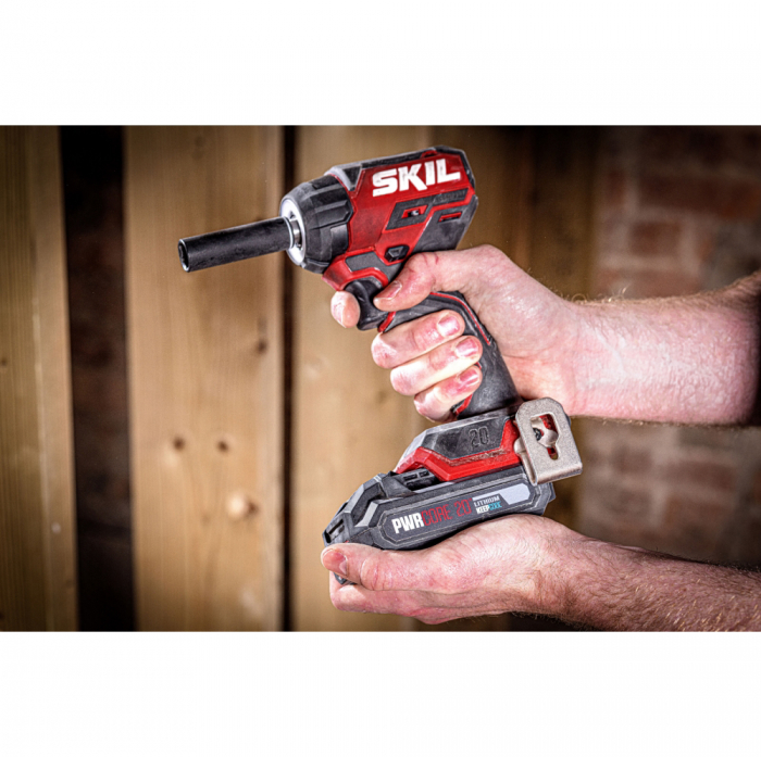 SKIL 3265 JA cheie de impact cu acumulator, compact Brushless, cuplu maxim 250 nm, cu adaptor hexagonal 3/8" - 1/2", geanta de transport, doar corpul [10]