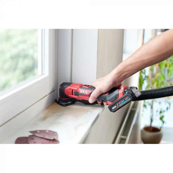 SKIL 3620 CA Unealta multifunctionala (Multi-Tasker), 11000-16000 rpm, 9x foi de slefuire si accesorii [6]
