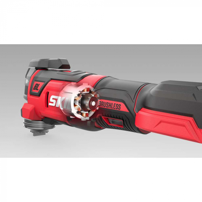 SKIL 3650 CA Unealta multifunctionala (Multi-Tasker) Brushless, 11000-16000 rpm, 9x foi de slefuire si accesorii [2]