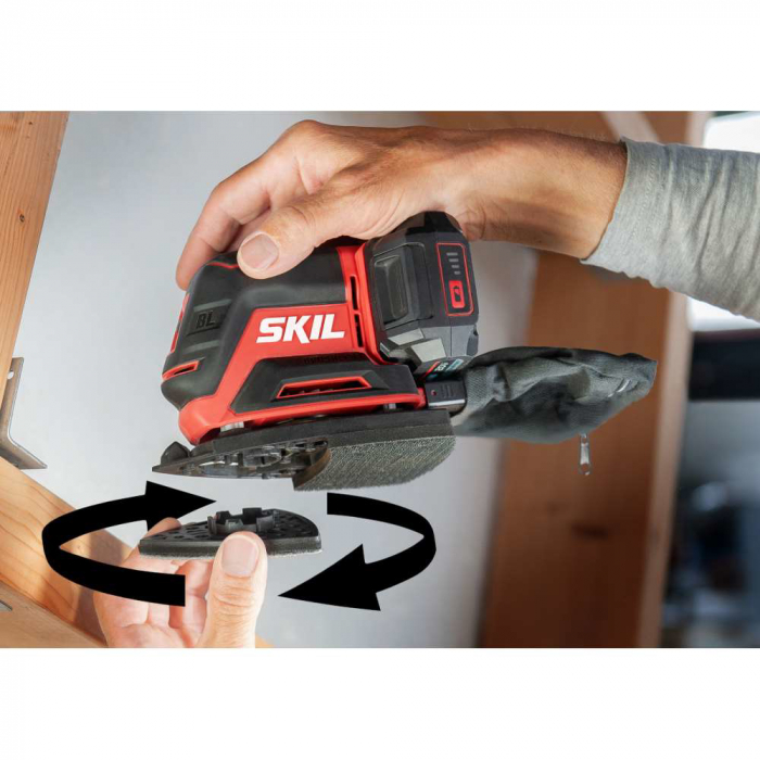 SKIL 3720 CA Slefuitor multifunctional Brushless, 10.500 rpm, 3x foi de slefuire, doar corpul [4]