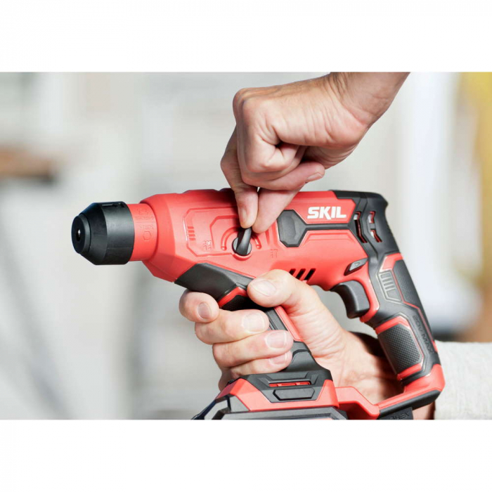 SKIL 3810 GA Rotopercutor cu acumulator, 0-5000 percutii/min, 0-900 rpm, 1x Accu, incarcator si geanta [9]
