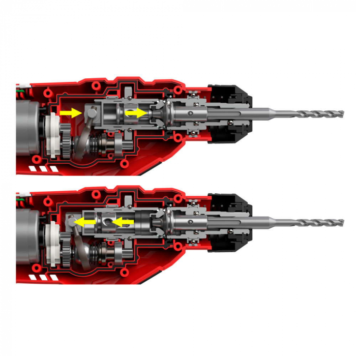 SKIL 3810 GA Rotopercutor cu acumulator, 0-5000 percutii/min, 0-900 rpm, 1x Accu, incarcator si geanta [13]