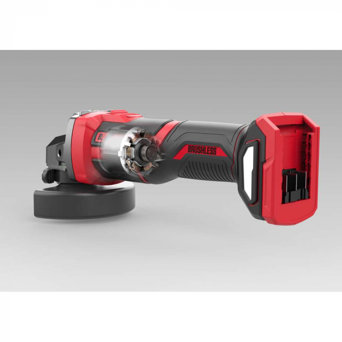 SKIL 3930 DA Polizor unghiular cu acumulator, 8.500rpm, 22mm, 1xAccu, incarcator si geanta [4]