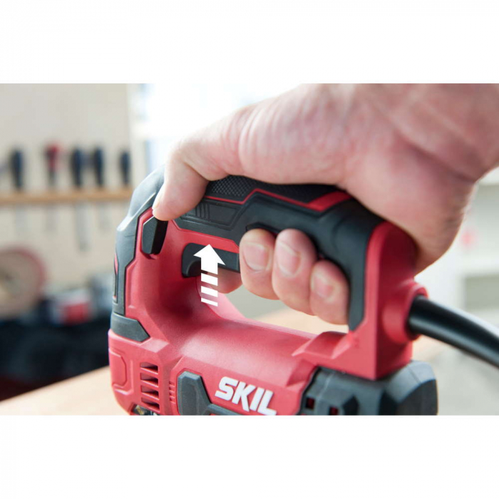 SKIL 4530 GA Fierastrau pendular, 550W, 3000cpm, + 7 panze si geanta de transport [10]